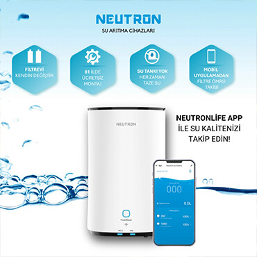 Neutron Akıllı Su Arıtma Cihazı: Evlerinizde Temiz ve Güvenilir Su